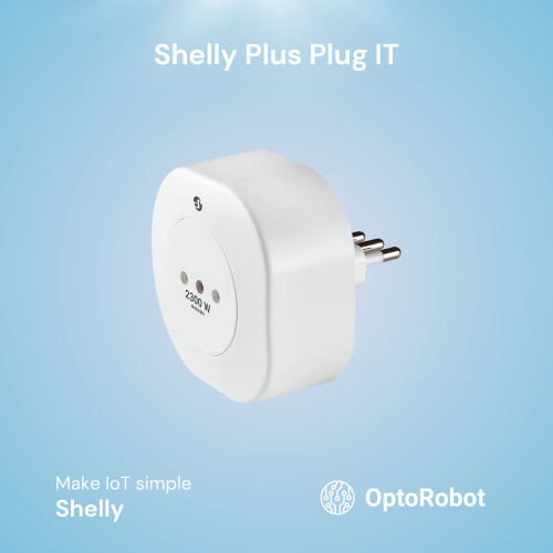 Ổ cắm WiFi AIoT Shelly Plus Plug IT
